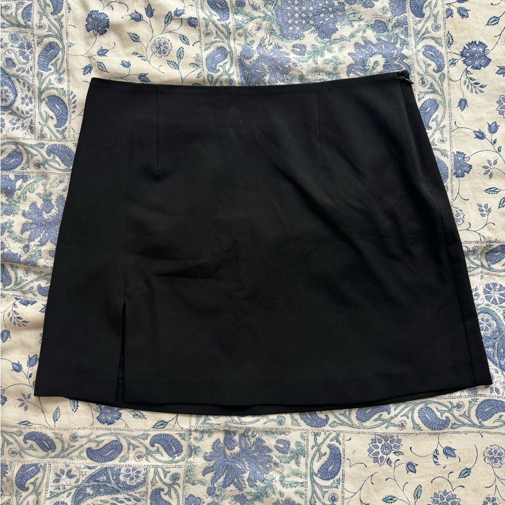Djerf Avenue Black Mini Skirt